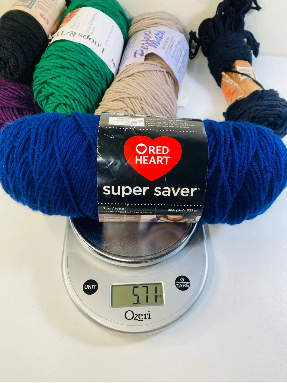711g / 25.07 oz Season Starter: Assorted Colors and Brands Acrylic DK Worsted